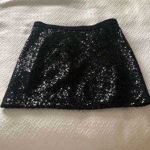 Sequin J Crew skirt